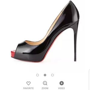 Christian Louboutin Shoes - NEVER WORN - Christian Louboutin Peep toe paten le Christian Louboutin Shoes - NEVER WORN - Christian Louboutin Peep toe paten le
